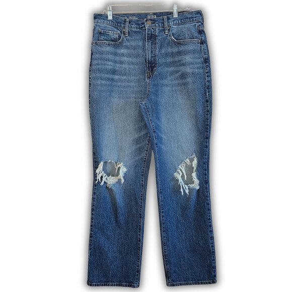 A.N.A. A New Approach Denim - Women's Size 14 Highest Rise Vintage Straight Leg Jean by ANA A New Approach